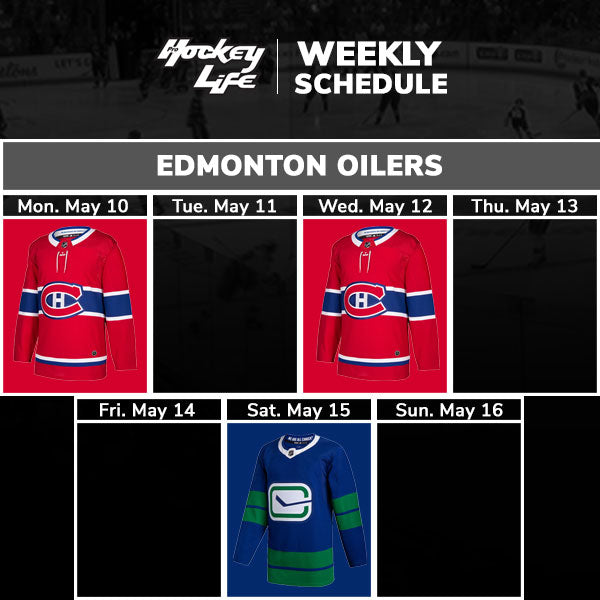 Edmonton Oilers Schedule