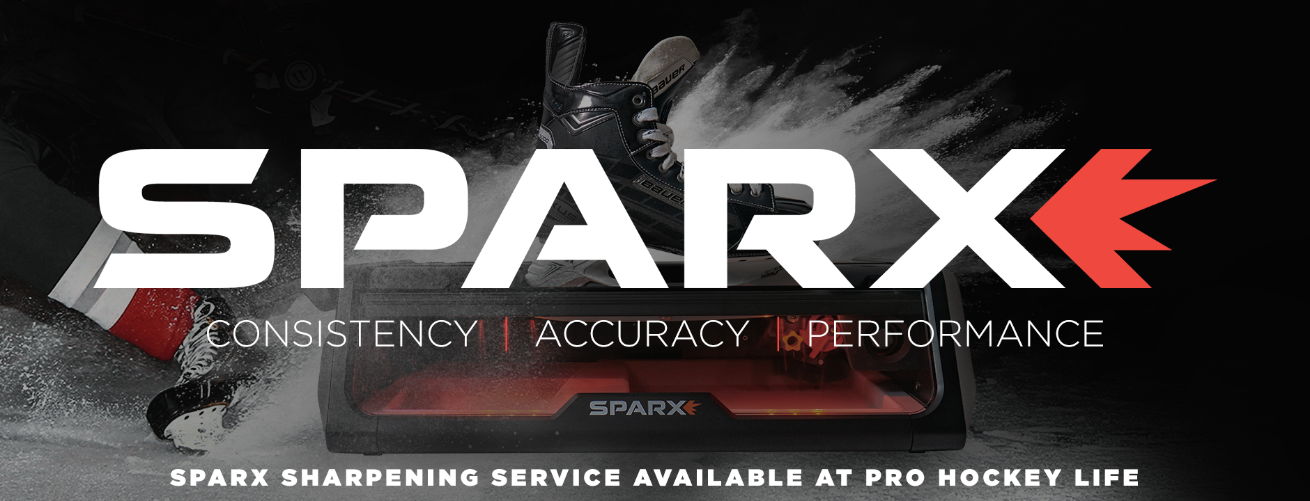 Sparx Skate Sharpener, Professional Skate Sharpening