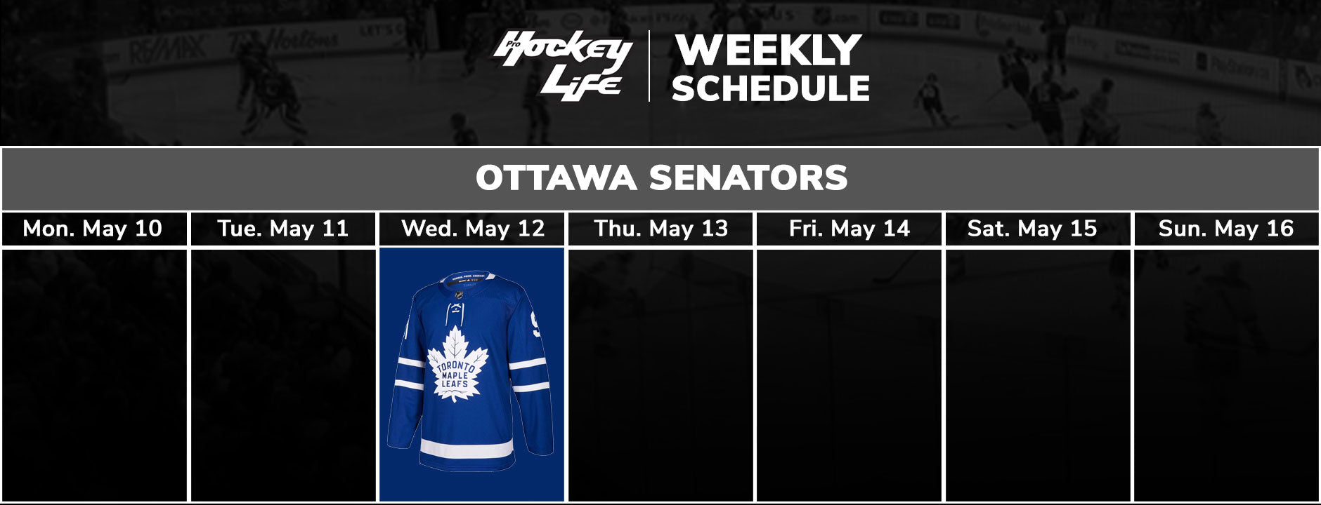 Ottawa Senators Schedule