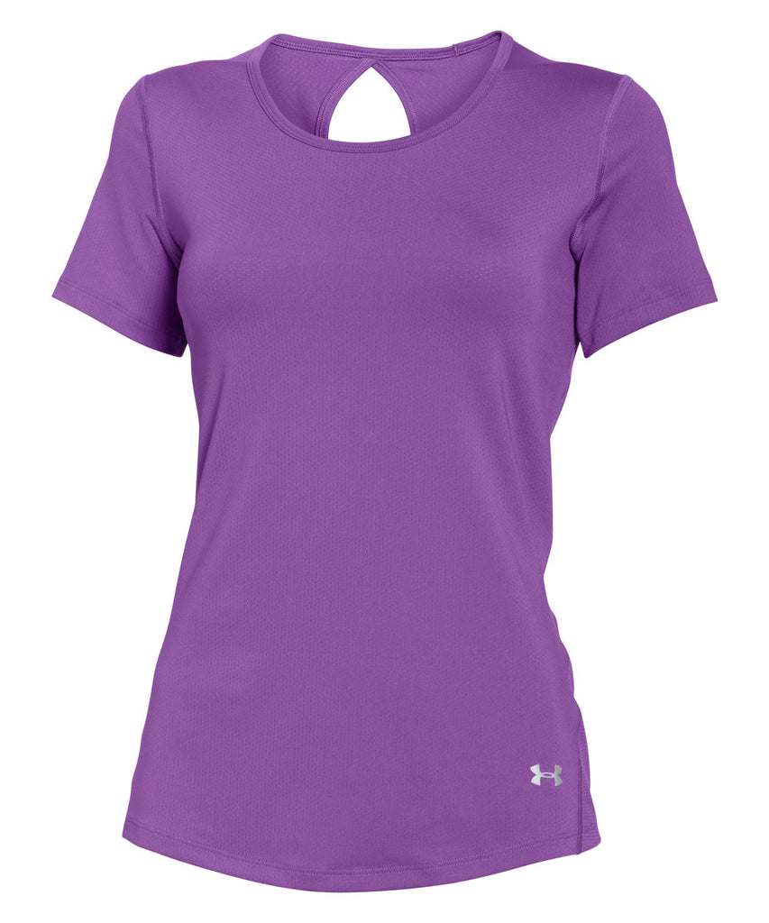 under armour t shirts purple women