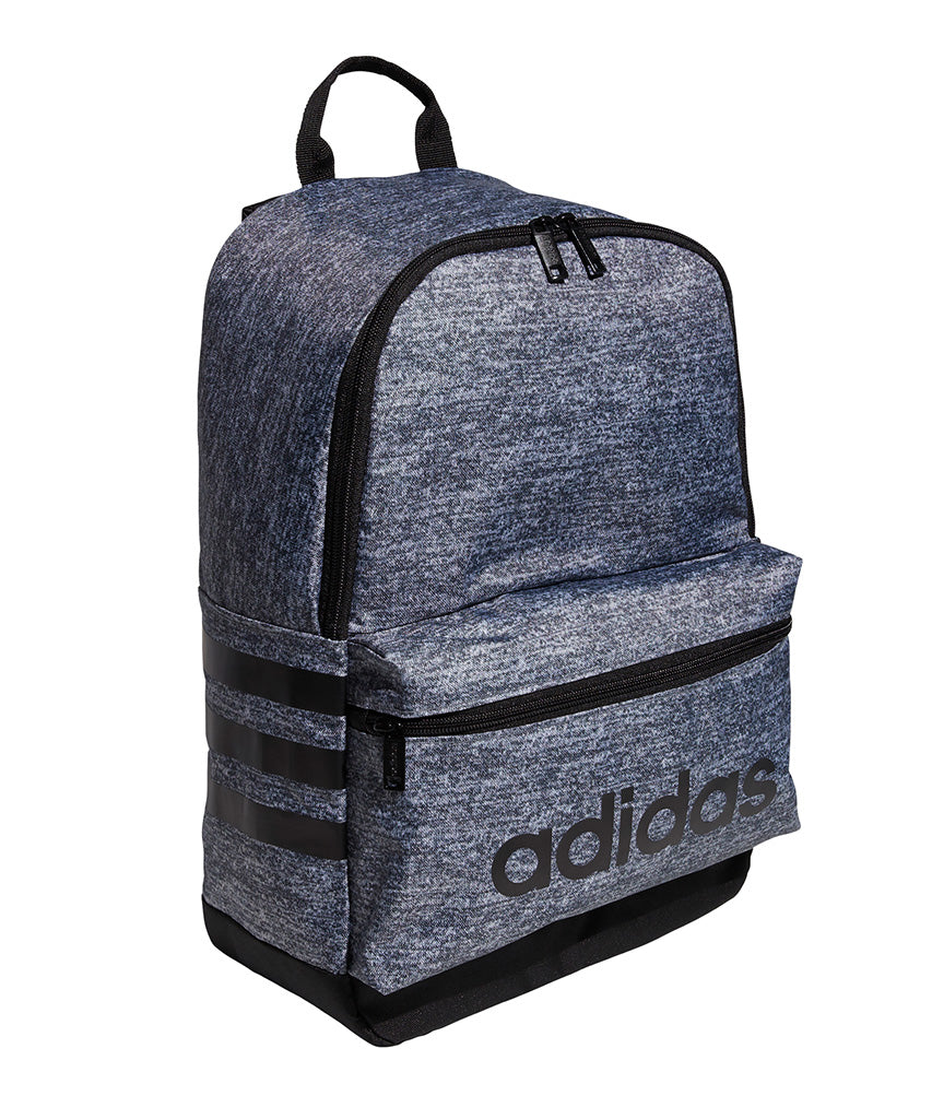 ADIDAS BACK TO SCHOOL BACKPACK - CHARCOAL/BLACK