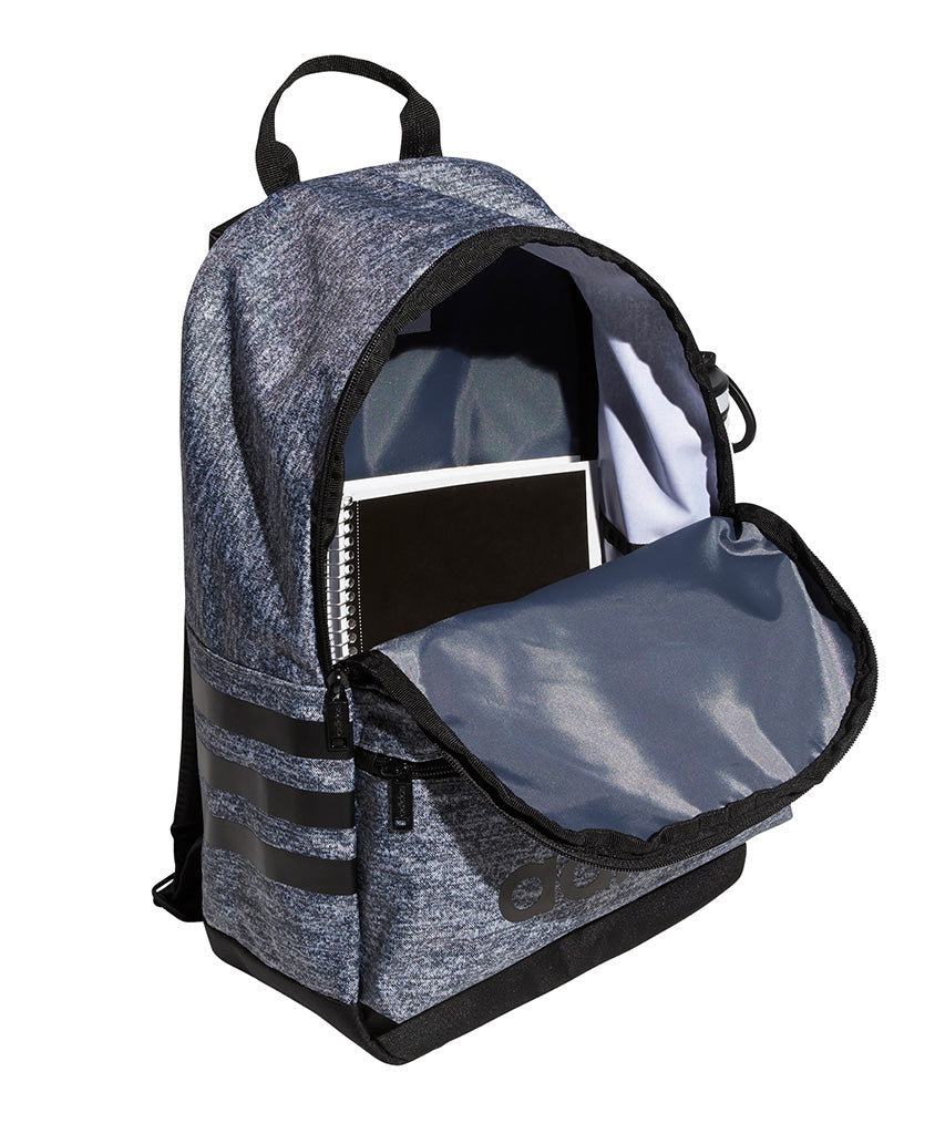 ADIDAS BACK TO SCHOOL BACKPACK - CHARCOAL/BLACK