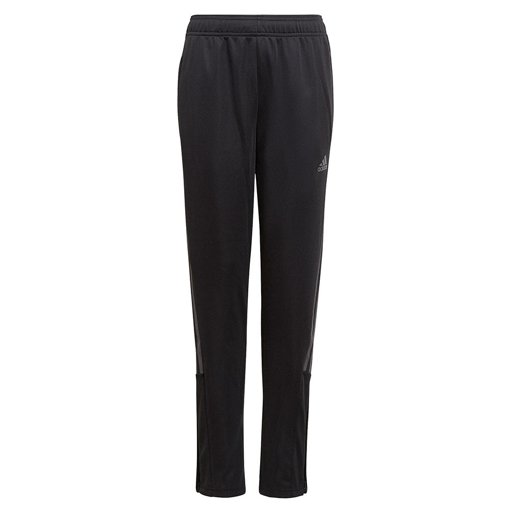 ADIDAS KID'S TIRO TRACK PANTS -BLACK/BLACK