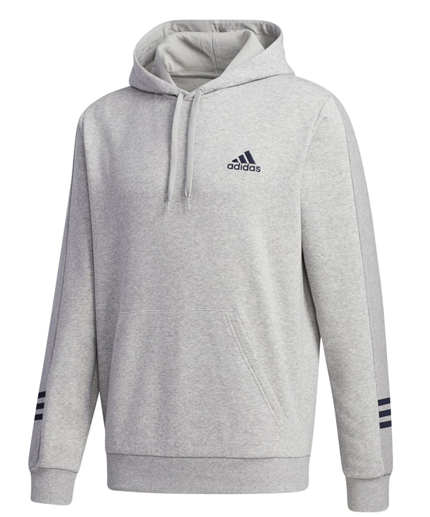 ADIDAS MEN'S COZY FLEECE HOODIE - GREY/NAVY – Pro Hockey Life