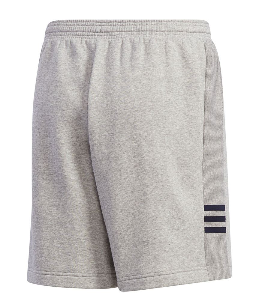 adidas navy fleece shorts