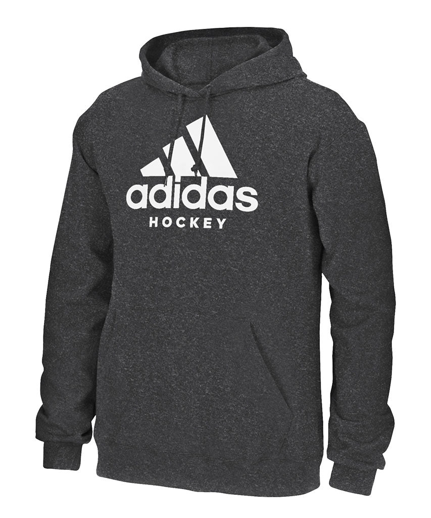 ADIDAS ADULT HOCKEY HOODIE - GREY