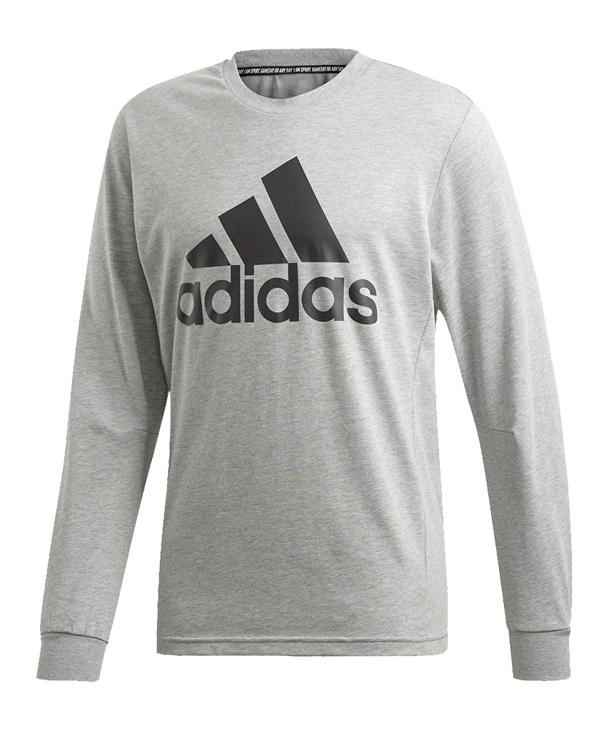 SPORT LONG SLEEVE SHIRT - GREY/BLACK 