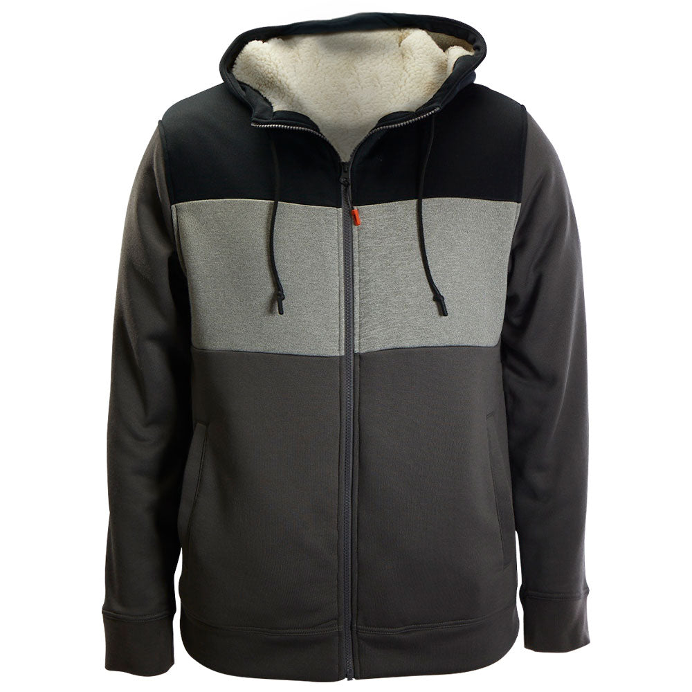 BAUER ADULT FLEECE SHERPA FULL ZIP HOODIE