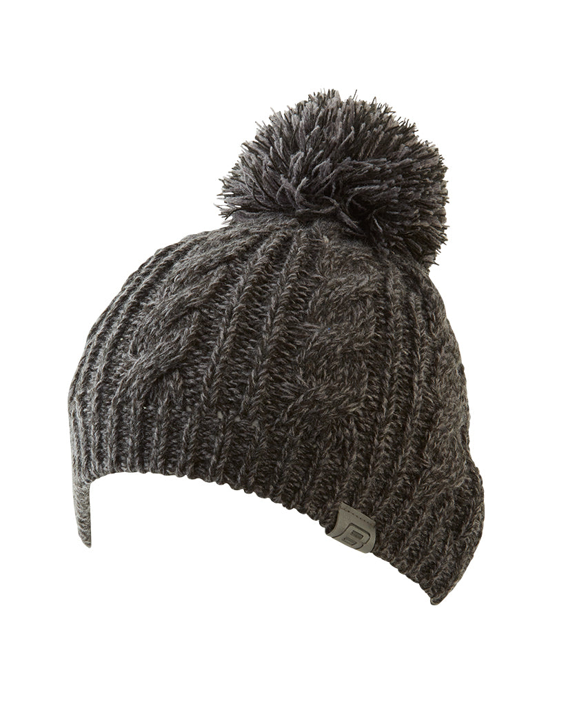 BAUER ADULT CABLE KNIT POM TOQUE