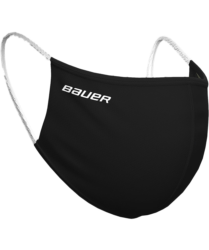 BAUER REVERSIBLE NON-MEDICAL FABRIC FACE MASK - BLACK/CAMO