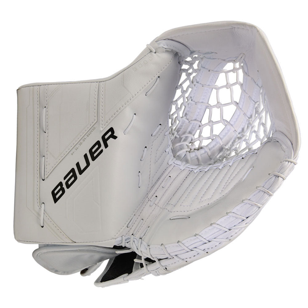 BAUER SUPREME M5 PRO INTERMEDIATE CATCHER - WHITE