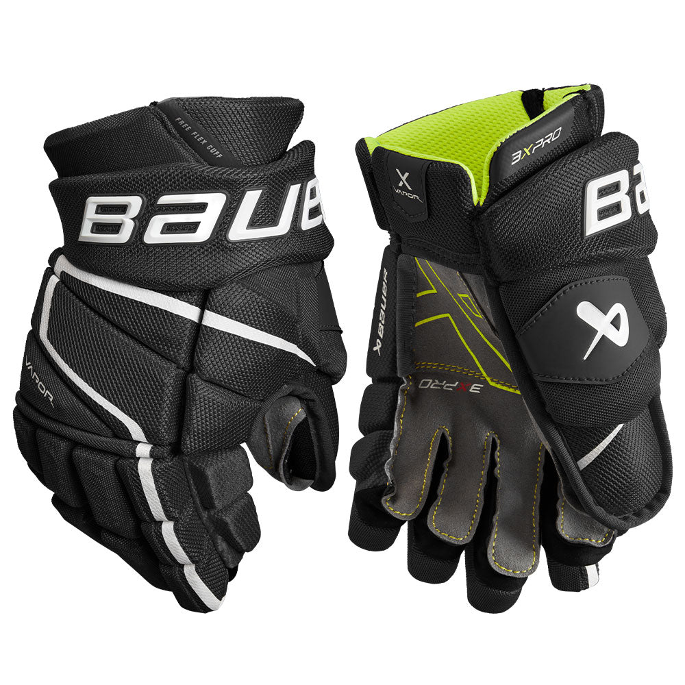 BAUER VAPOR 3X PRO JUNIOR HOCKEY GLOVES