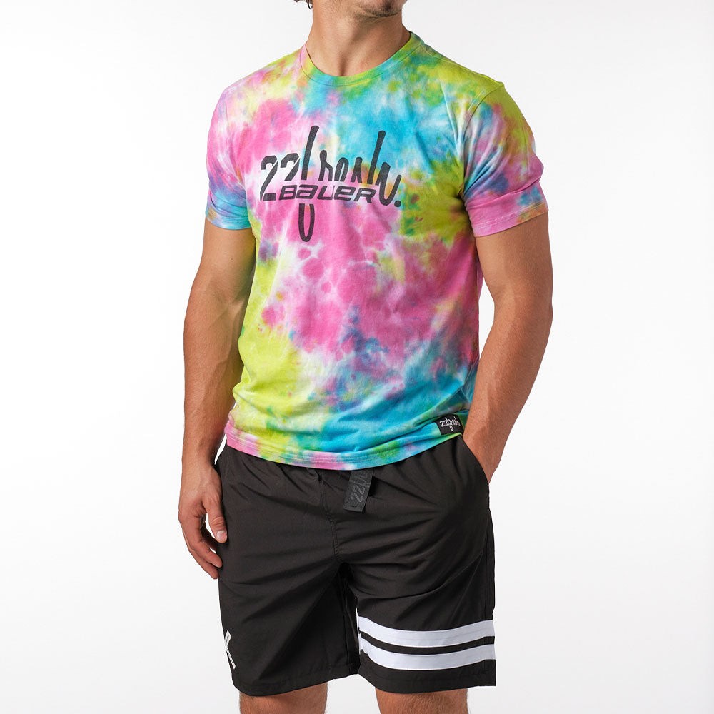 BAUER X 22FRESH COLLAB T SHIRT - TIEDYE