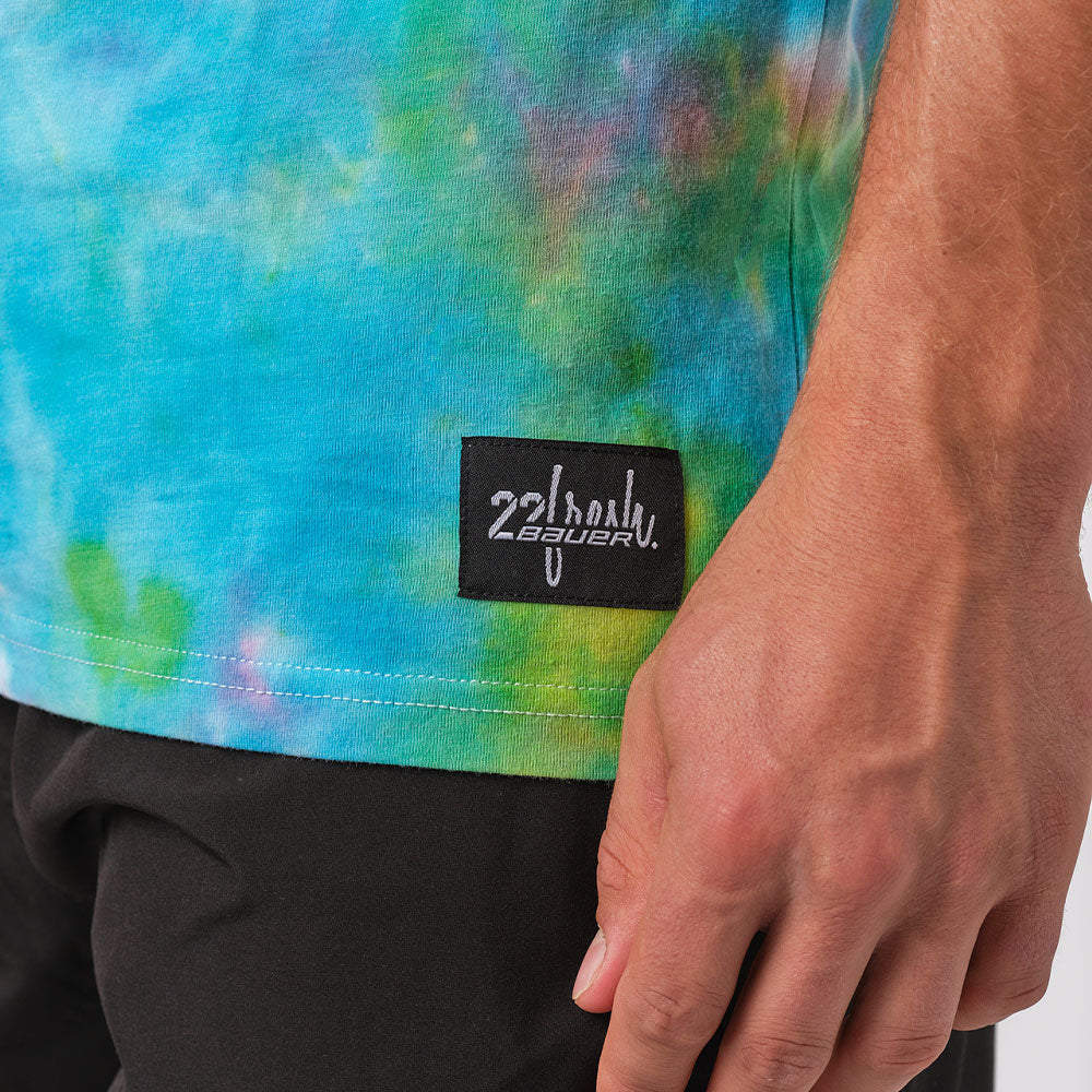 BAUER X 22FRESH COLLAB T SHIRT - TIEDYE