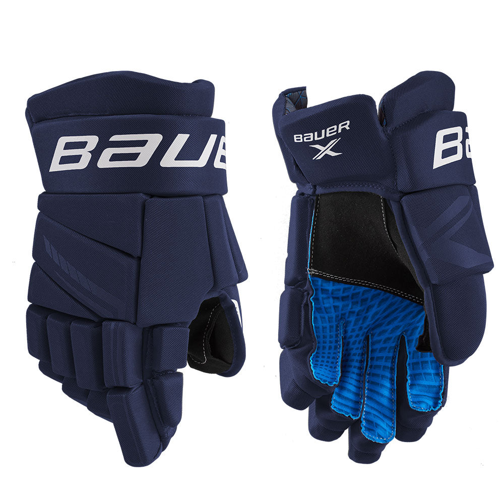 BAUER X SENIOR HOCKEY GLOVES