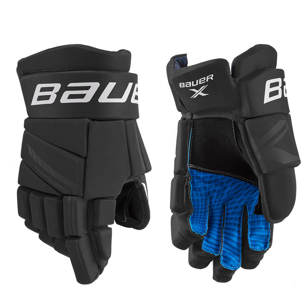 BAUER X SENIOR HOCKEY GLOVES