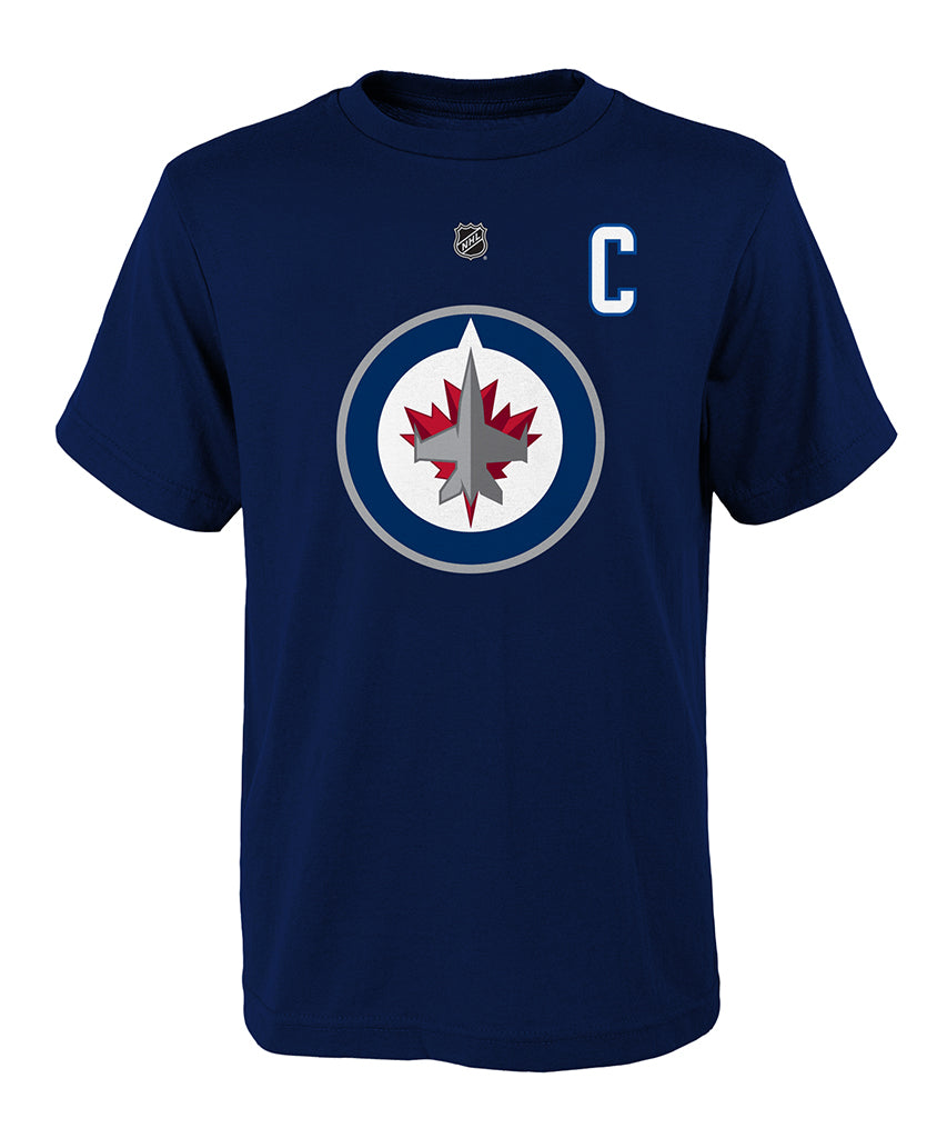 BLAKE WHEELER WINNIPEG JETS KID'S NAME AND NUMBER T SHIRT