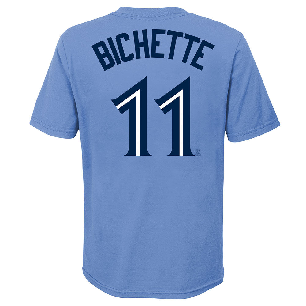 BO BICHETTE TORONTO BLUE JAYS NIKE YOUTH PLAYER T SHIRT