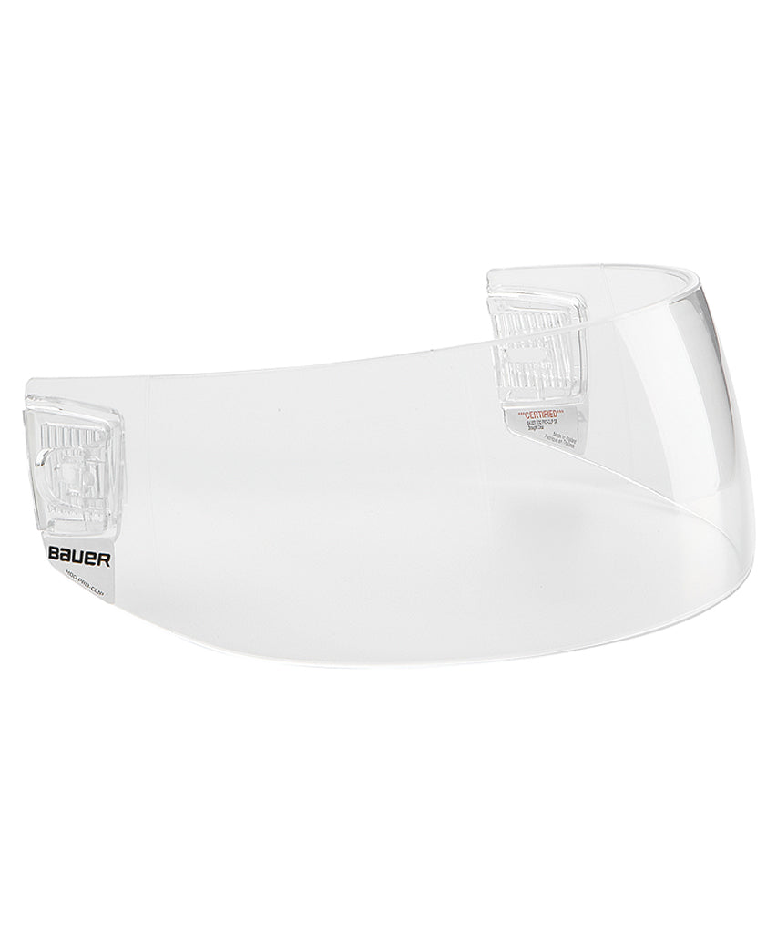 BAUER PRO-CLIP VISOR - STRAIGHT