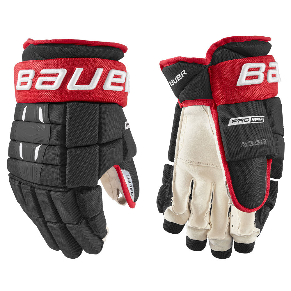 BAUER BAUER PRO SERIES INTERMEDIATE HOCKEY GLOVES