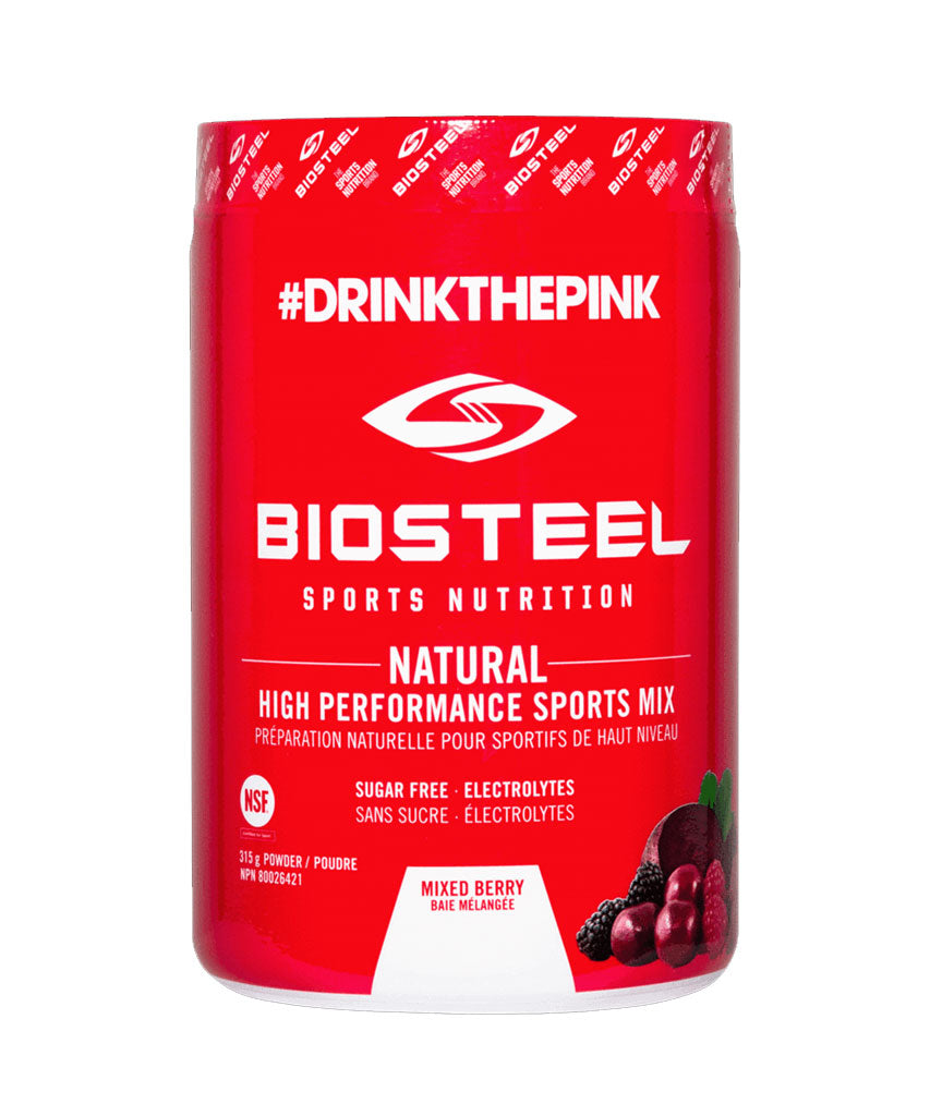 BIOSTEEL NATURAL HIGH PERFORMANCE SPORTS DRINK -  MIXED BERRY 315g