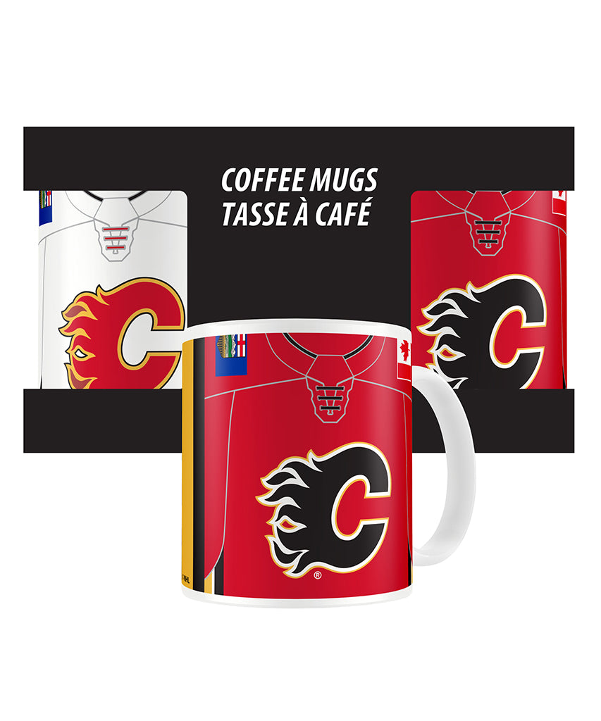 CALGARY FLAMES JERSEY MUG SET