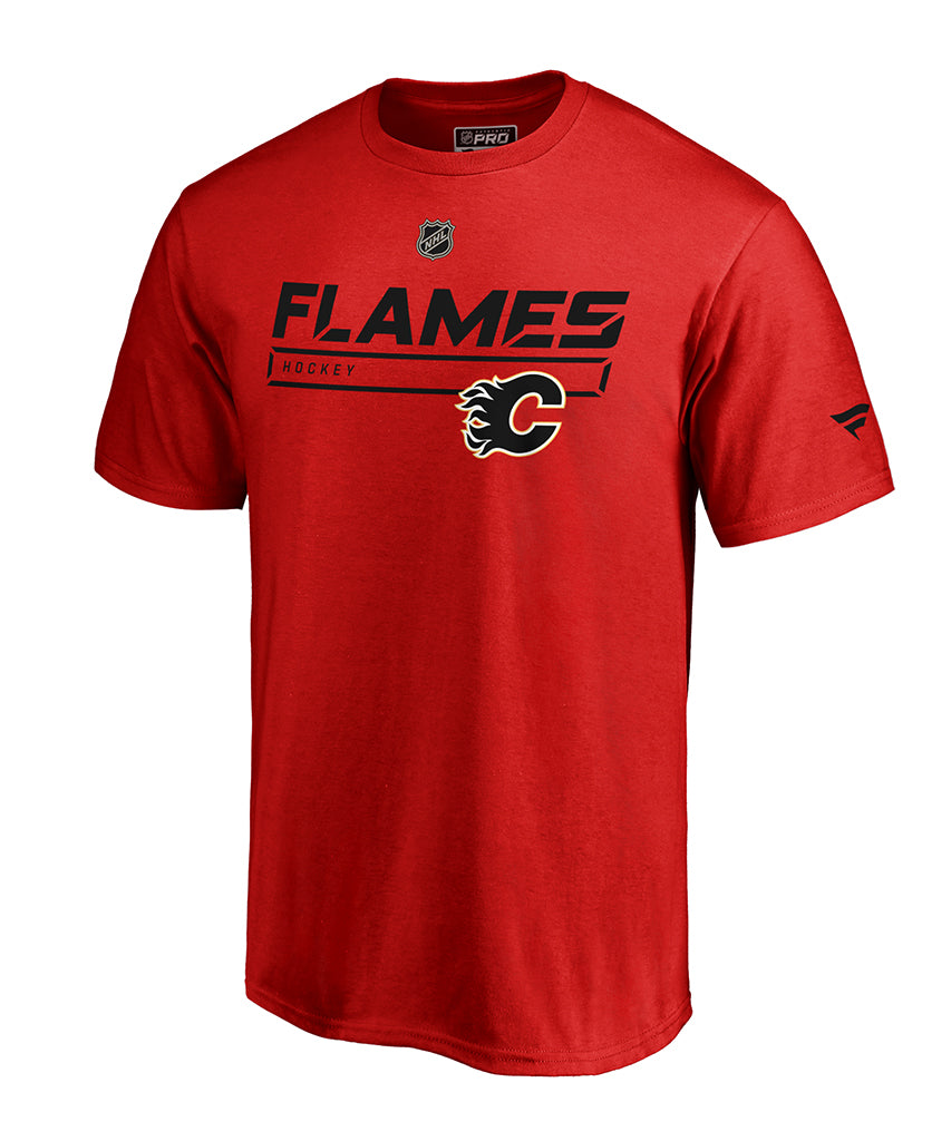 CALGARY FLAMES FANATICS MEN'S RINKSIDE PRIME T SHIRT