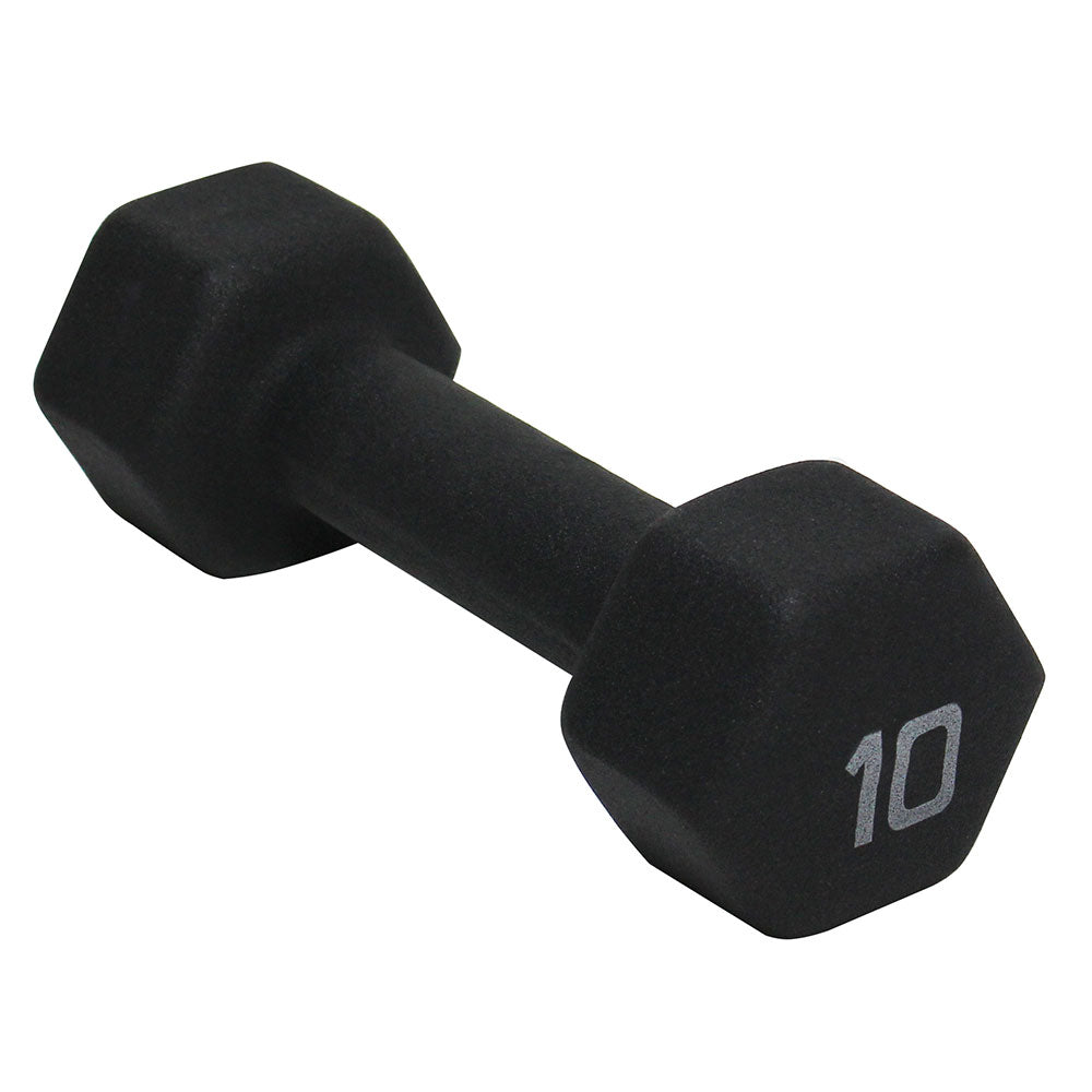 CAP BARBELL 10 LB NEOPRENE DUMBBELL