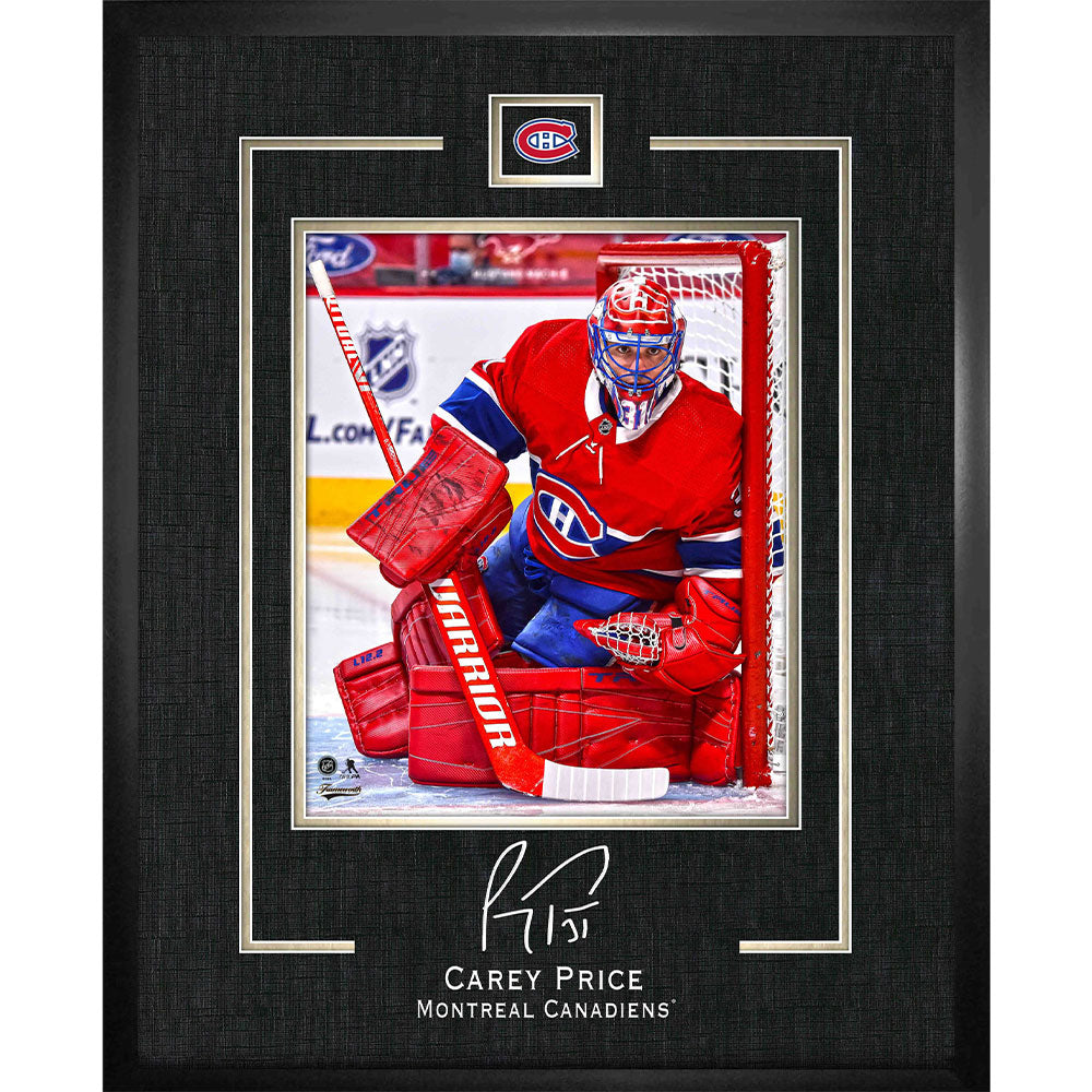 FRAMEWORTH CAREY PRICE MONTREAL CANADIENS FRAMED REPLICA SIGNATURE - 16X20