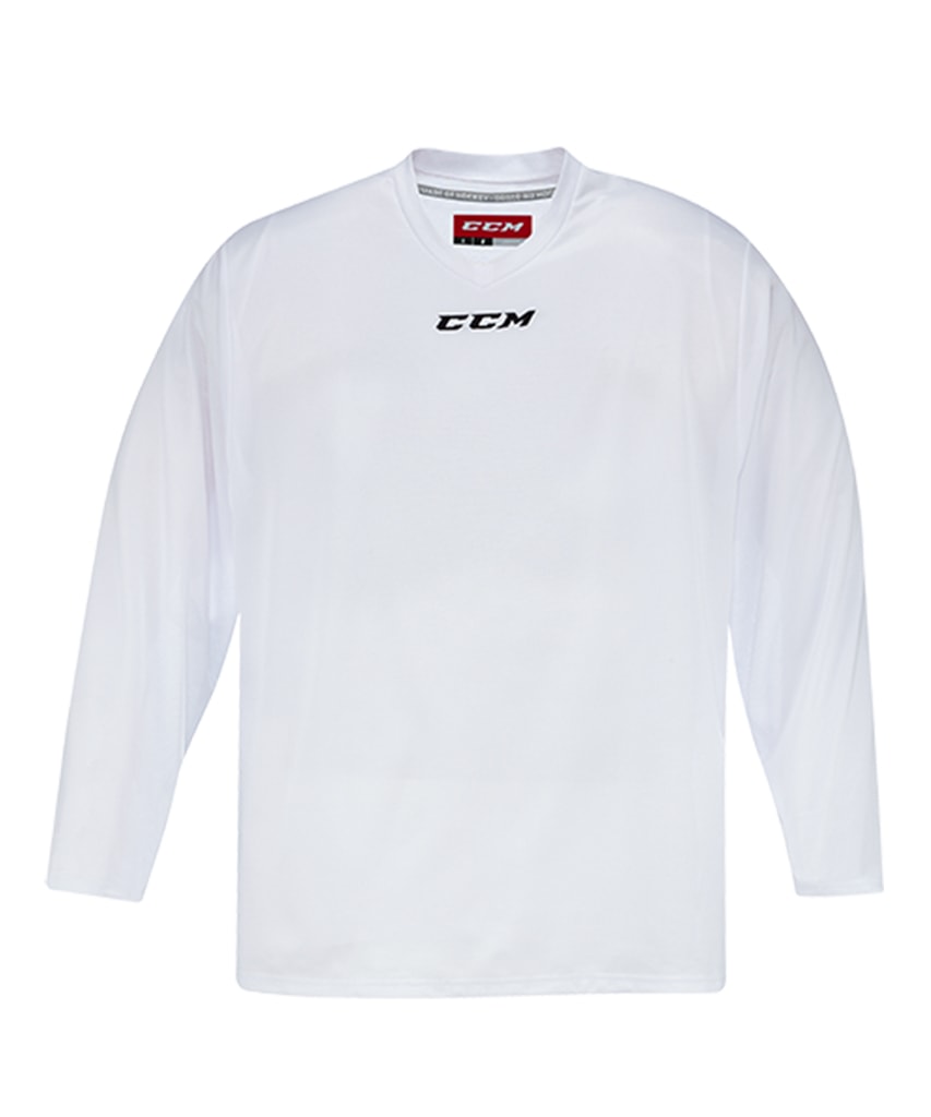 CCM 5000 JUNIOR PRACTICE JERSEY - WHITE