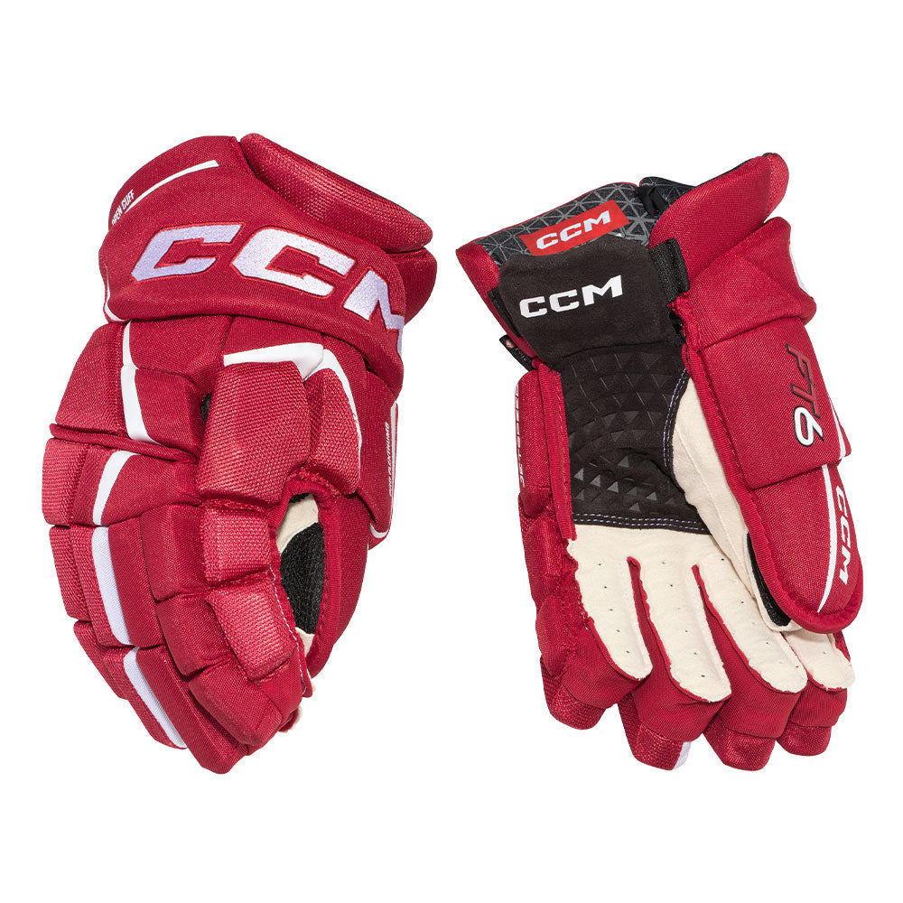 CCM JETSPEED FT6 JUNIOR HOCKEY GLOVES