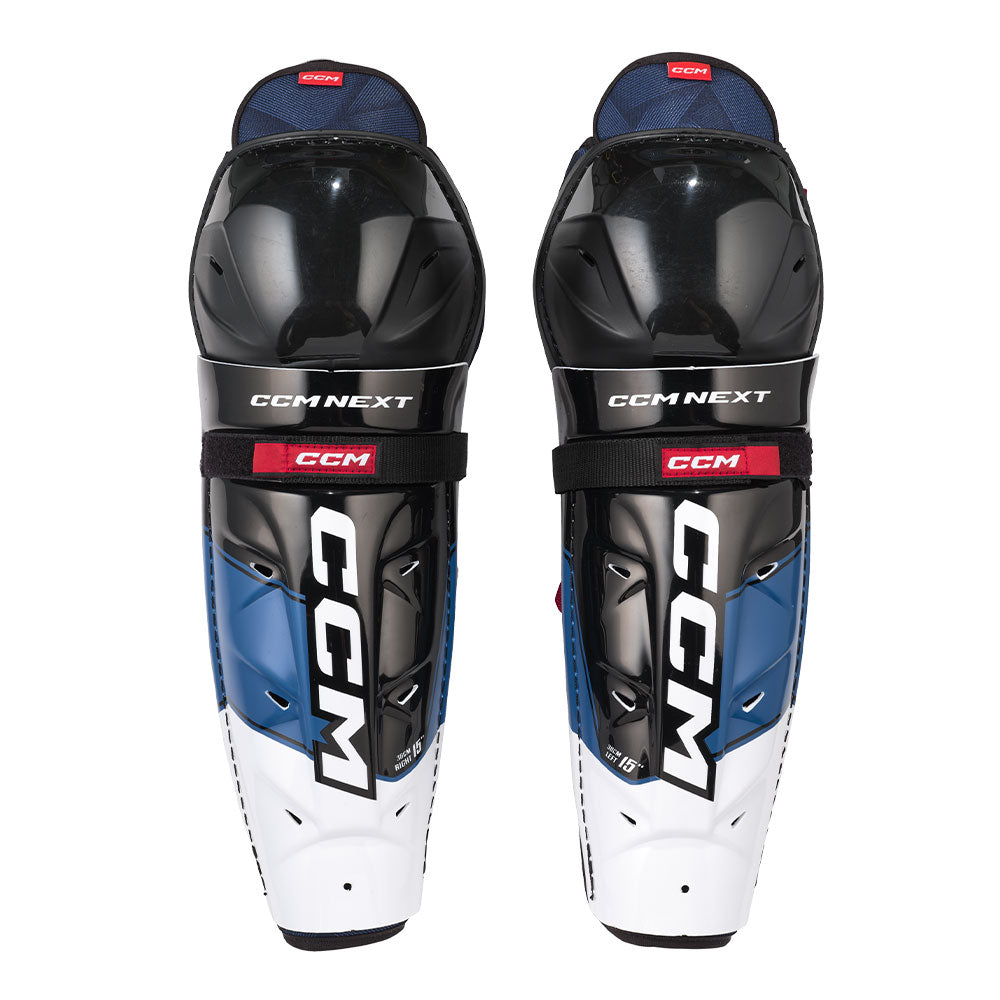 CCM NEXT SENIOR HOCKEY SHIN PADS