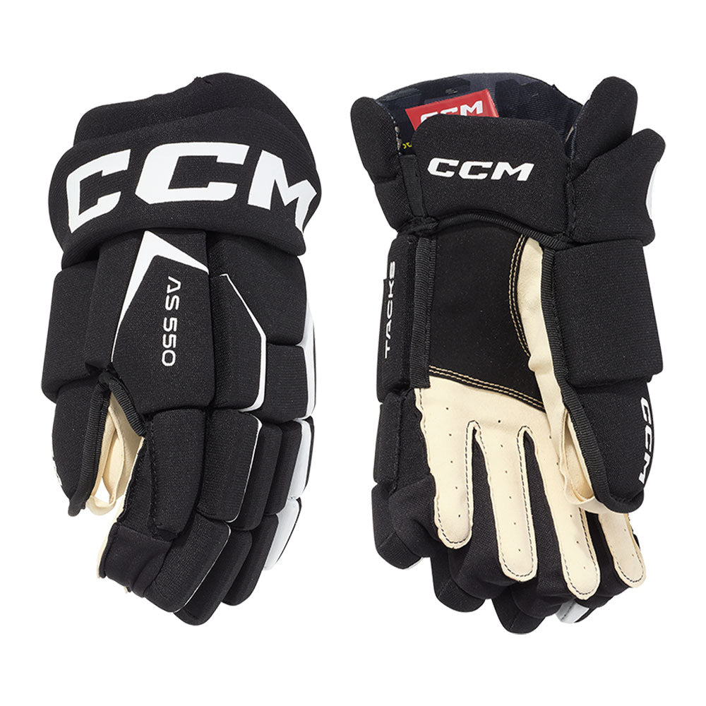 CCM TACKS AS 550 SENIOR HOCKEY GLOVES