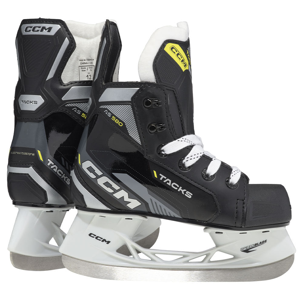 CCM TACKS AS 580 YOUTH HOCKEY SKATES