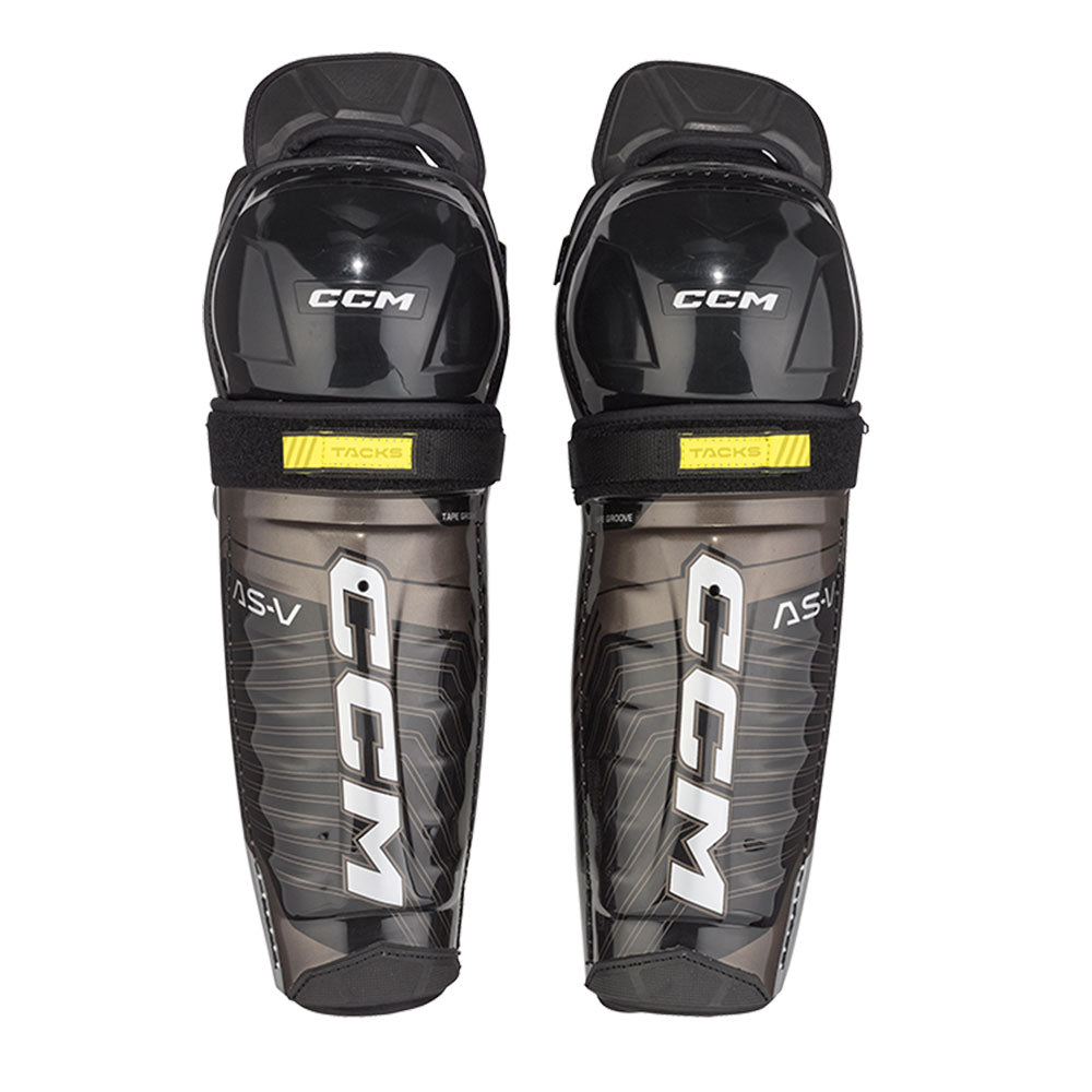 CCM TACKS AS-V JUNIOR SHIN PADS