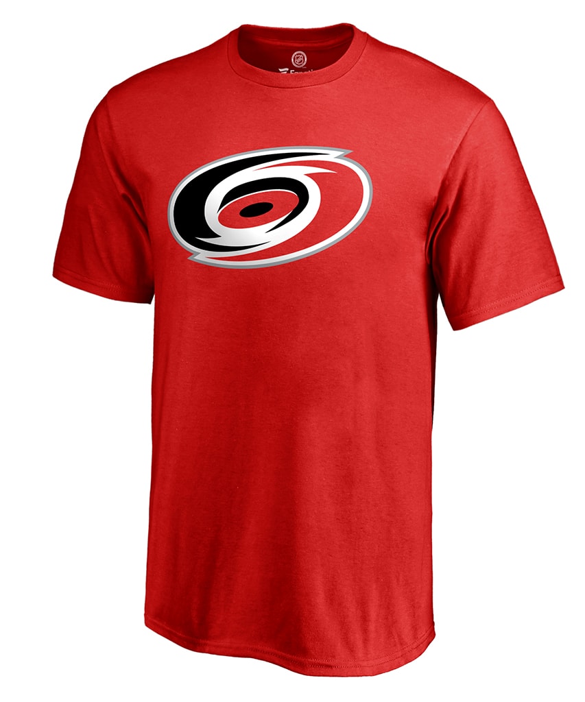 CAROLINA HURRICANES FANATICS MEN'S PRIMARY LOGO T SHIRT