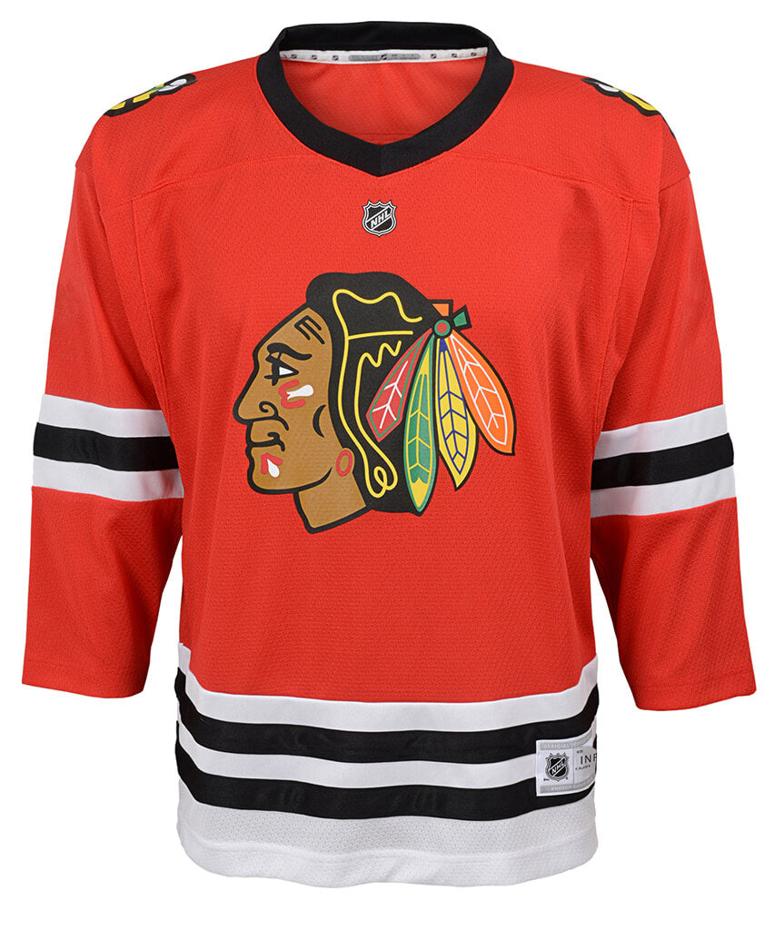 a on blackhawks jersey