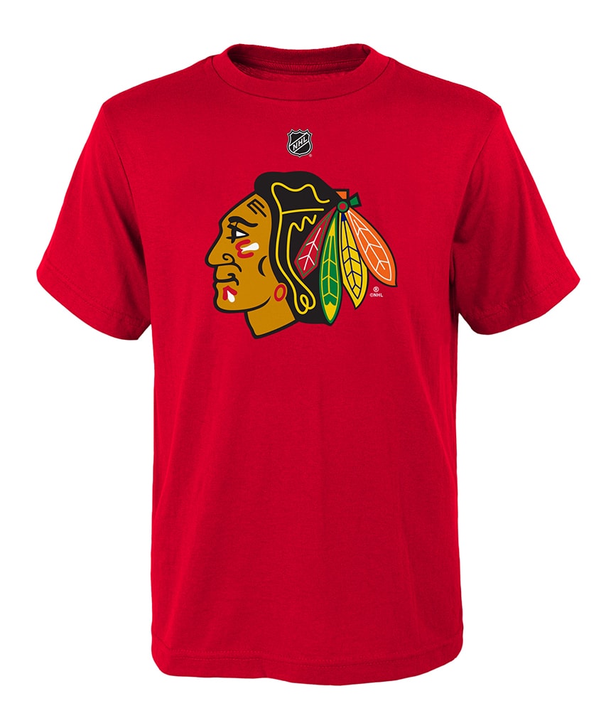 CHICAGO BLACKHAWKS KID'S PRIMARY LOGO T SHIRT