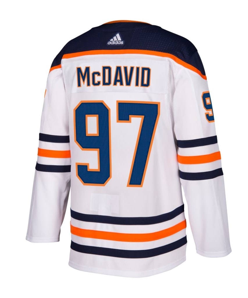 connor mcdavid white jersey