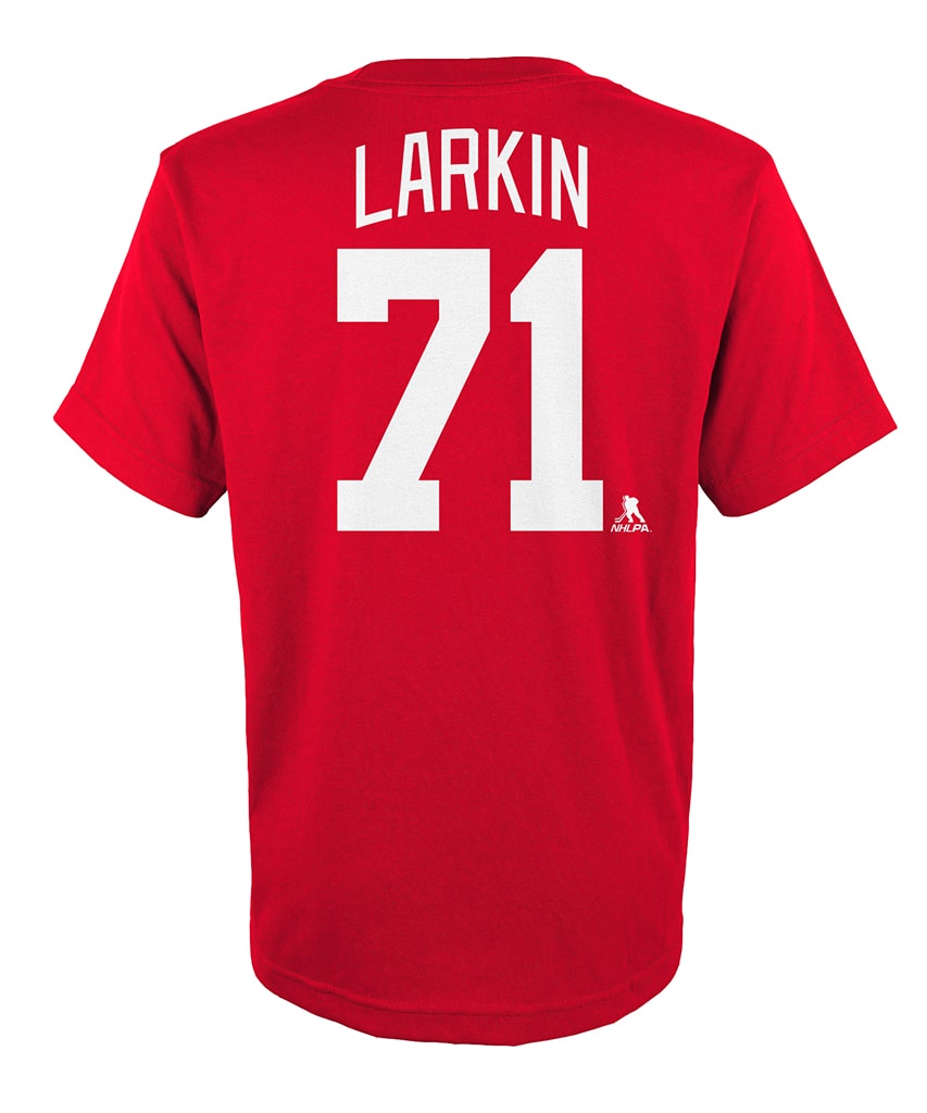 dylan larkin red wings shirt