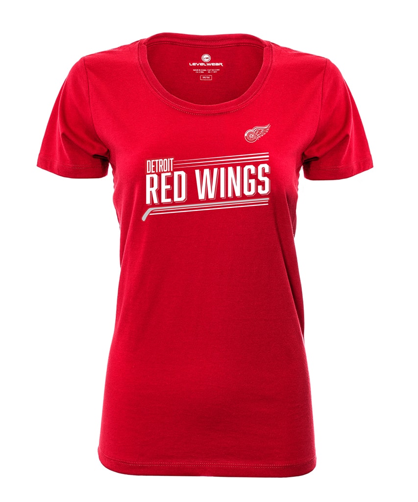 detroit red wings t shirts women's