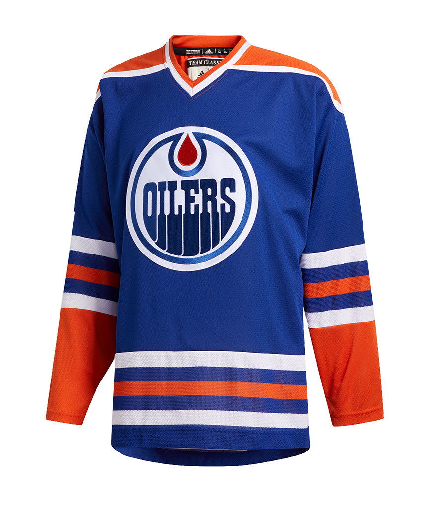 edmonton oilers old jersey