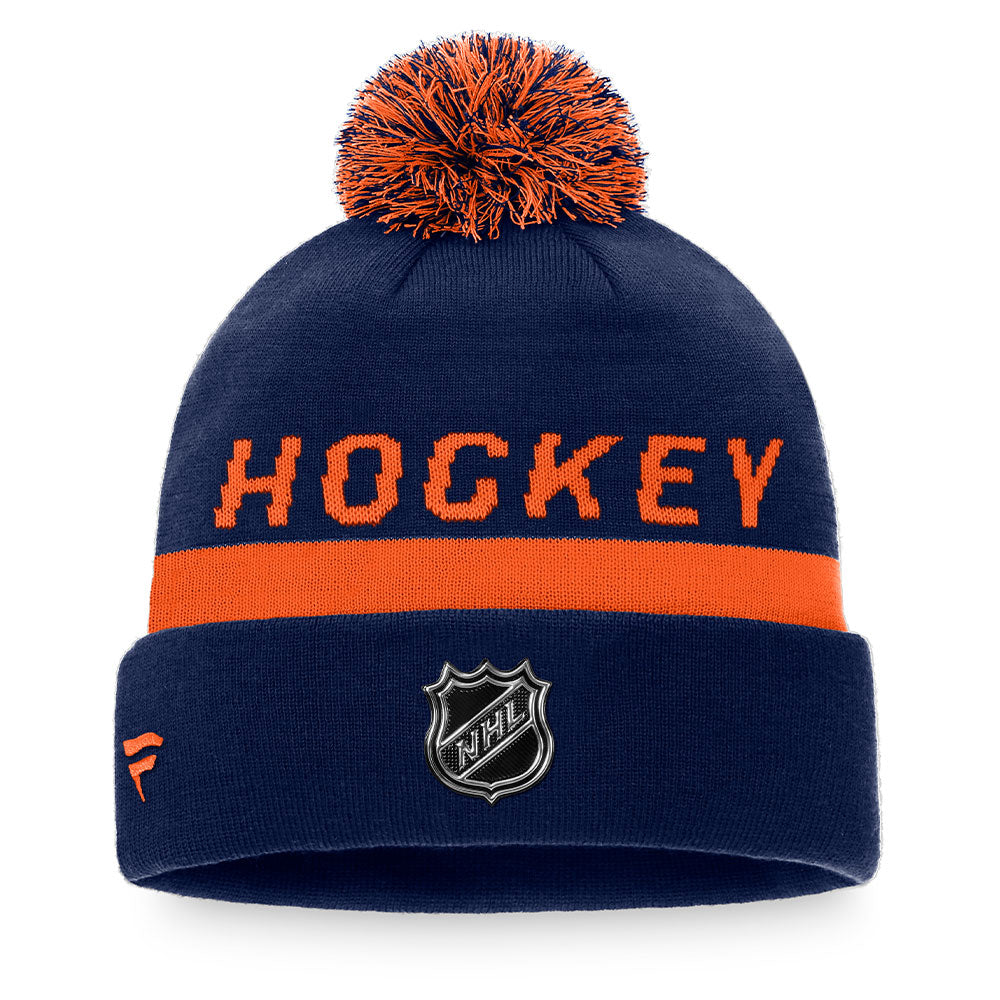 oilers winter hat