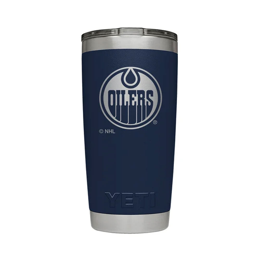 EDMONTON OILERS YETI RAMBLER 20OZ TUMBLER