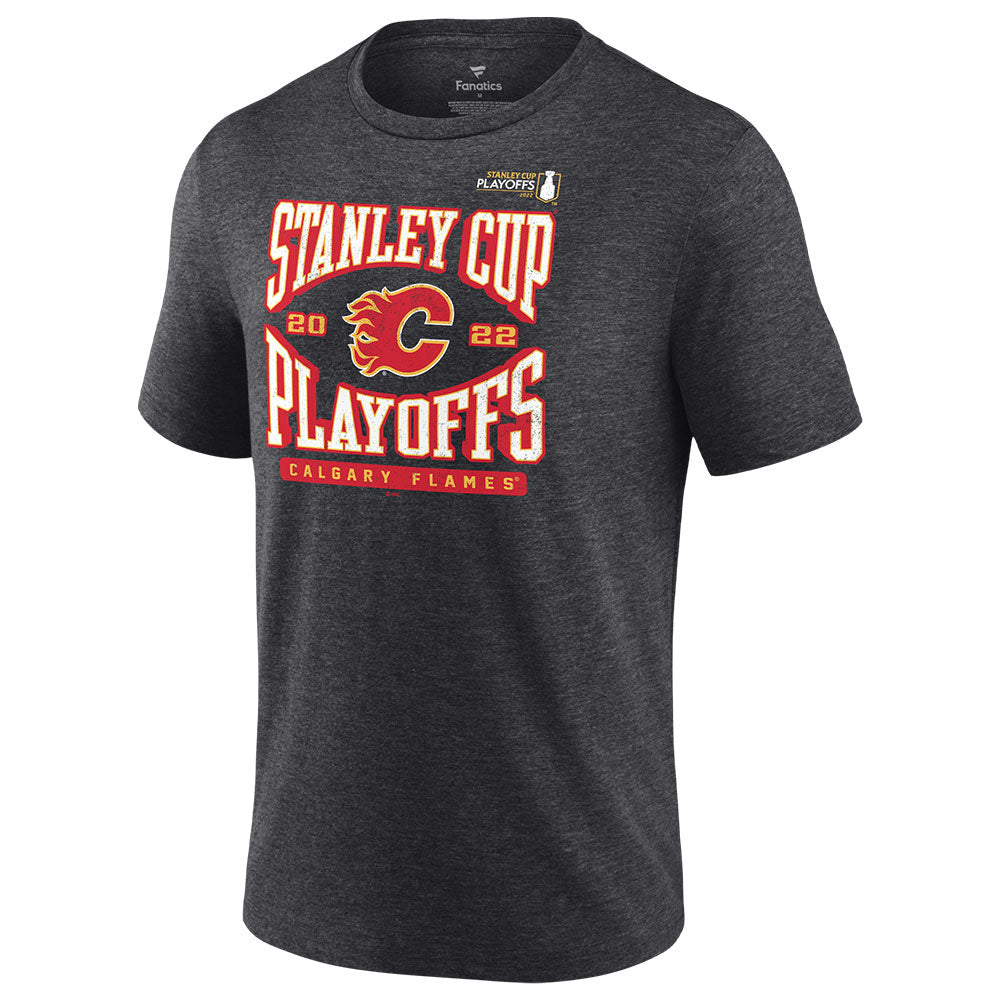 FANATICS CALGARY FLAMES 2022 PLAYOFF THROWBACK T SHIRT