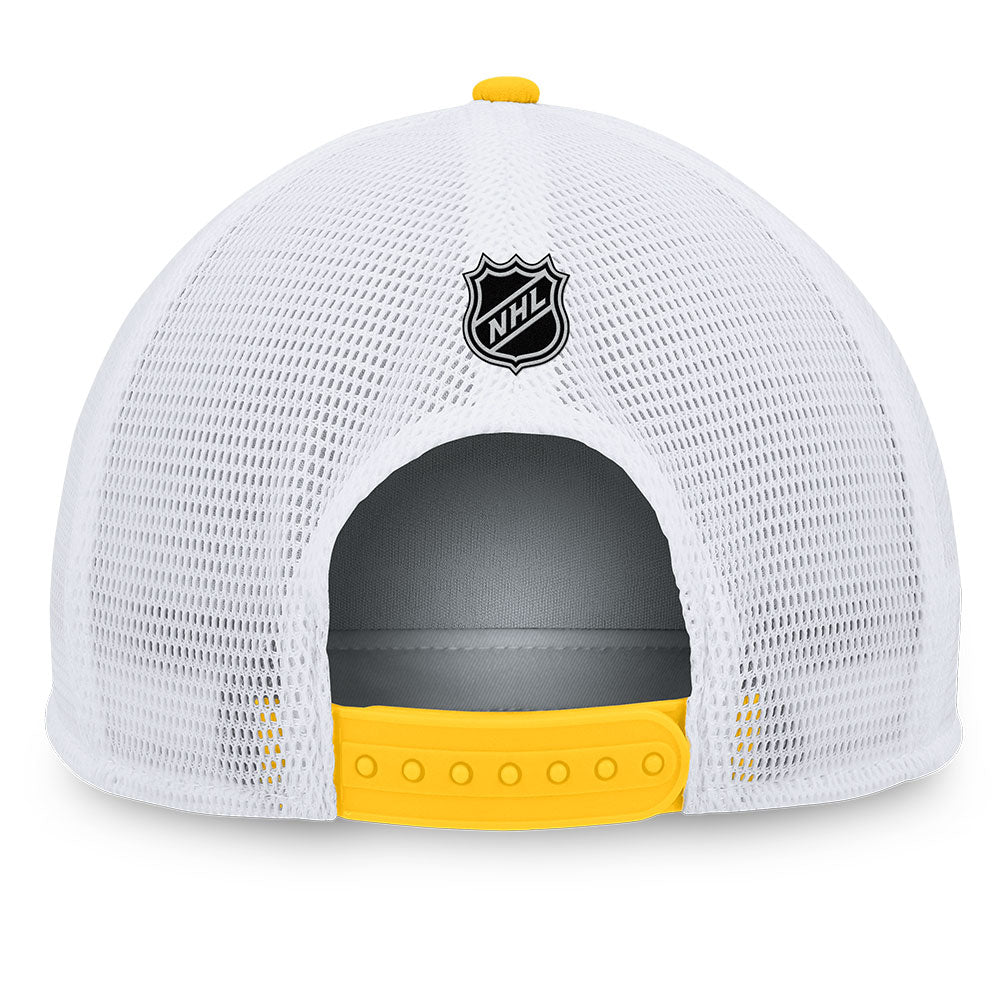 FANATICS PITTSBURGH PENGUINS SPECIAL EDITION 2.0 FOAM ADJUSTABLE TRUCKER HAT