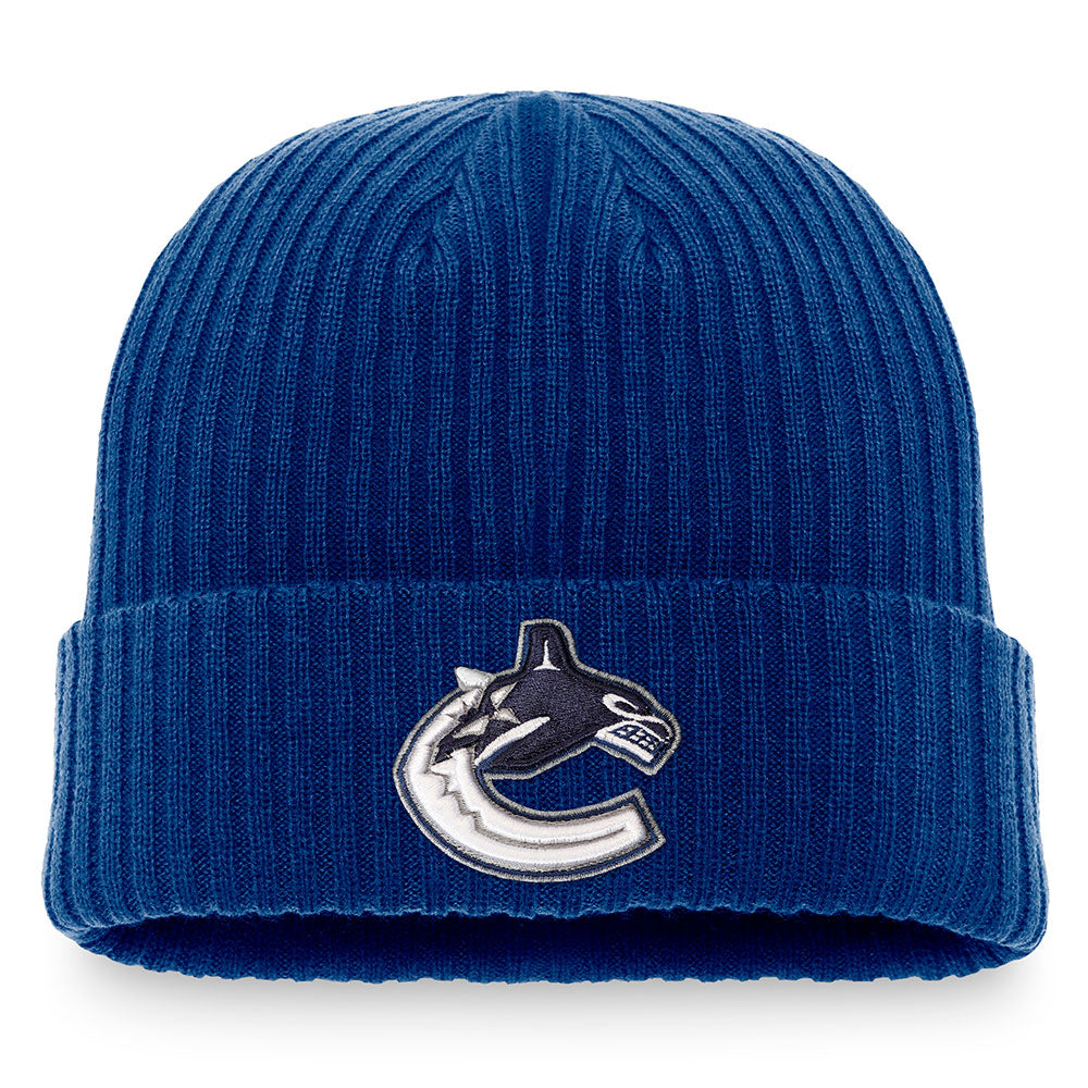 FANATICS VANCOUVER CANUCKS CORE KNIT TOQUE