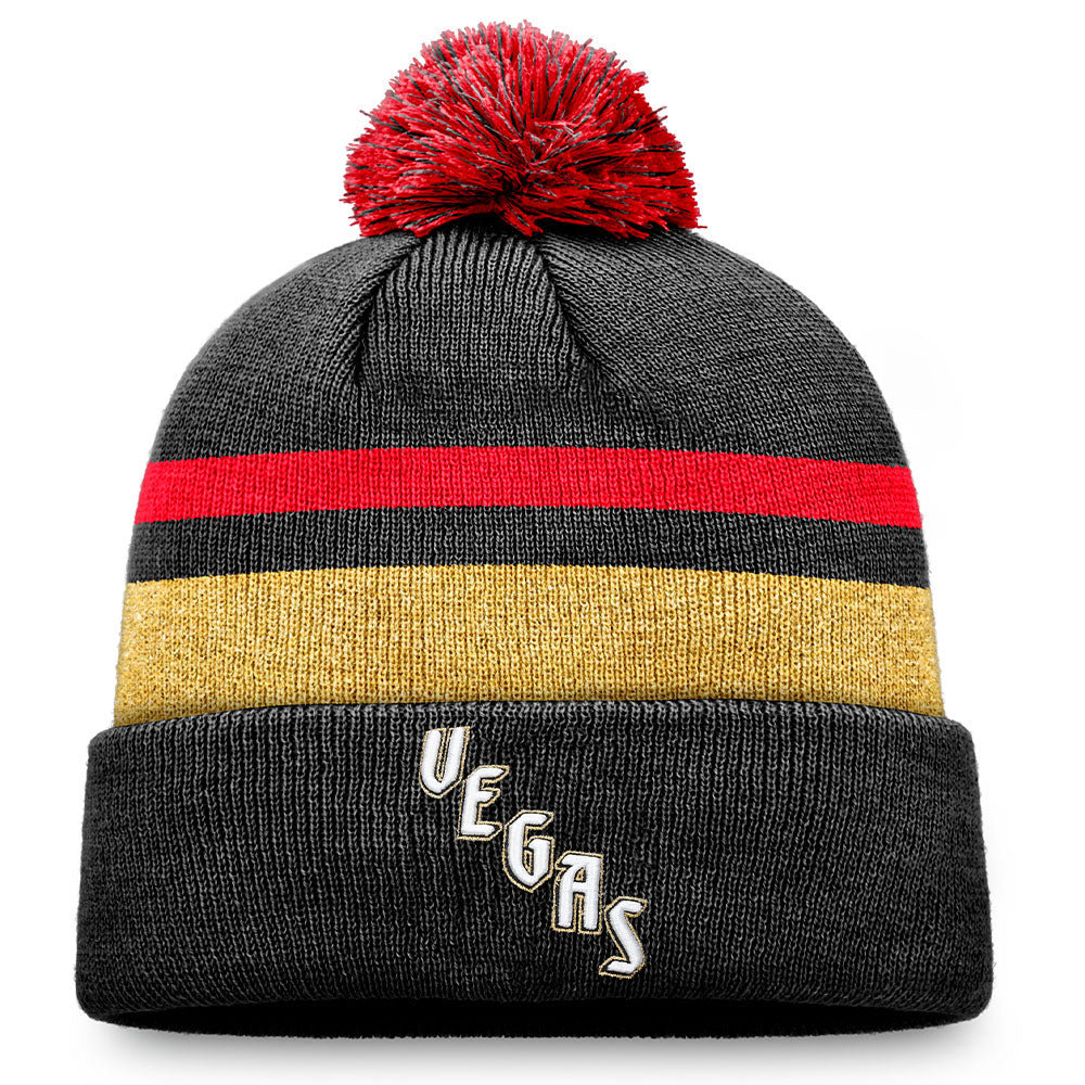 FANATICS VEGAS GOLDEN KNIGHTS SPECIAL EDITION 2.0 CUFFED BEANIE WITH POM