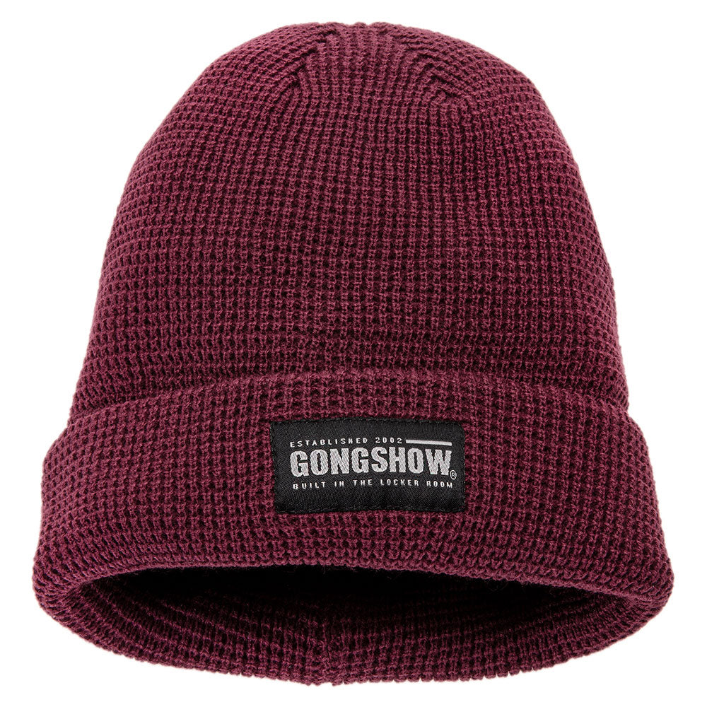 GONGSHOW ADULT DIALED-IN MAROON TOQUE