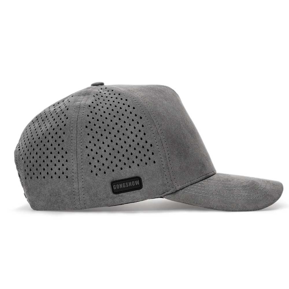 GONGSHOW ADULT LASER BUCKET DARK GREY HAT